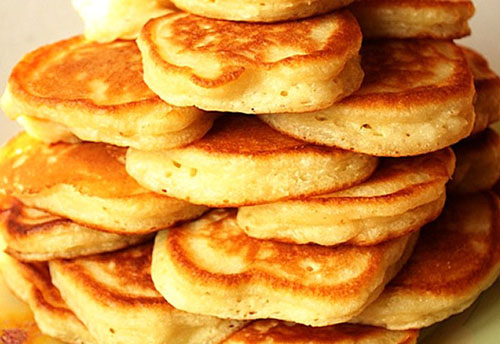 Underbara pannkakor med yoghurt