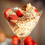 Curd desserter