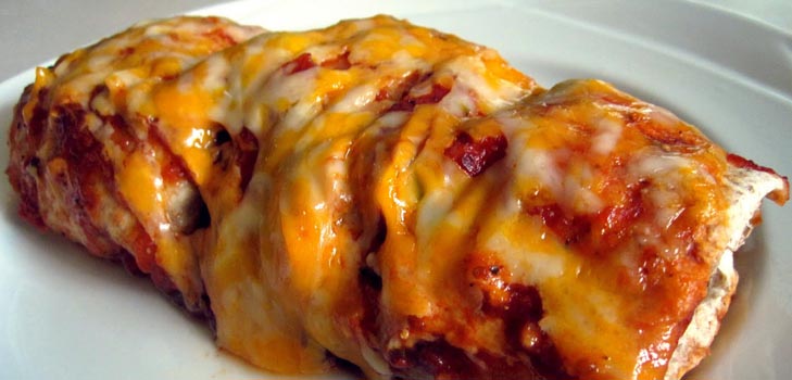 Enchiladas med bönor och rotgrönsaker