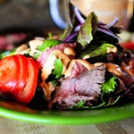 Foto av receptet på original köttsallad med peppar