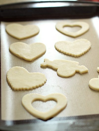 Tårta till St Valentinsdag