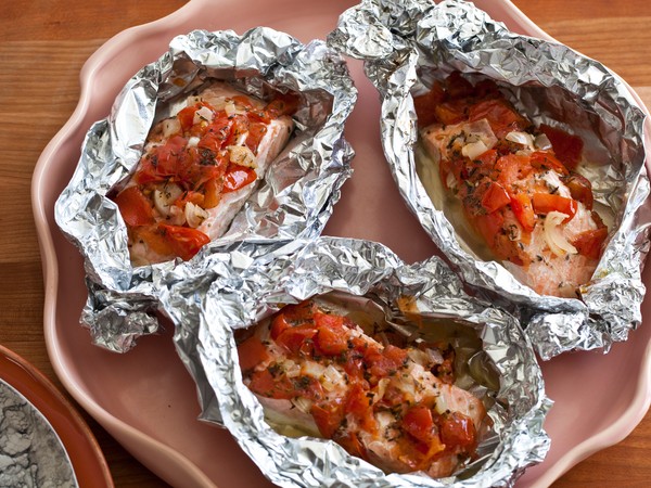 Rosa lax i folie: recept