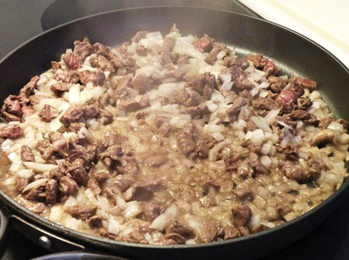 Beef goulash med potatis
