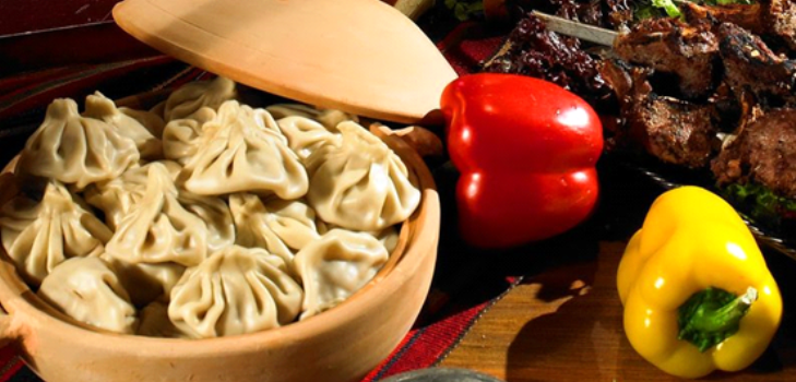 khinkali på georgiska