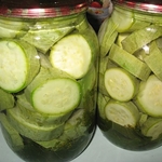 Inlagda marger med vitlök