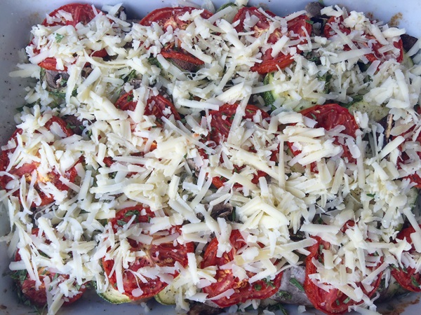 Läcker zucchini i ugnen - recept