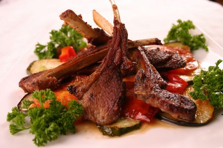 Hur man lagar en lamm shish kebab