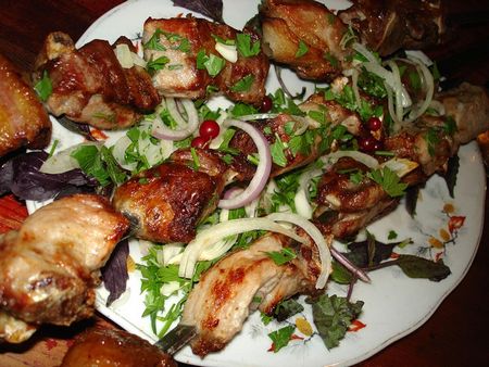 Hur man lagar en lamm shish kebab