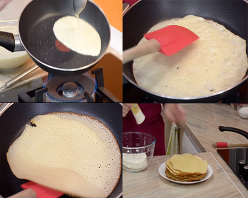 Hur man lagar pannkakor på yoghurt - de bästa recepten med ett foto