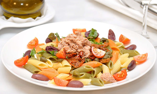 Recept på utsökt pasta med kryddig tonfisk