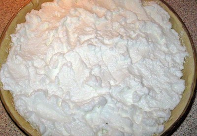 Hur man lagar meringue, ett gott recept med ett foto