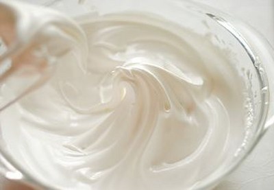 Hur man lagar meringue, ett gott recept med ett foto