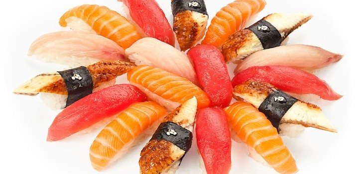 Matlagning sushi hemma