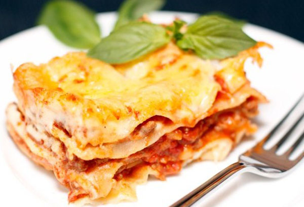 Recept för kryddig vegetarisk lasagne från IKFA