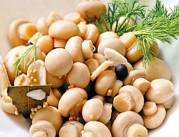 Mushrooms konserverad för vintern, gott recept Mushrooms konserverad för vintern, gott recept
