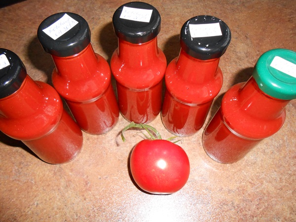 Ketchup av egna händer från tomater: Steg-för-steg recept för skörd för vintern