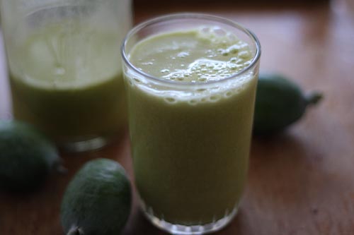 Kompis från feijoa, ett recept med ett foto