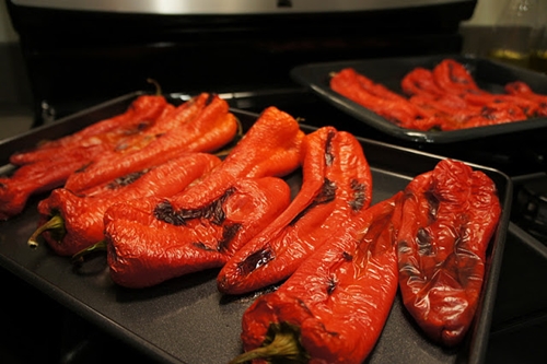 Foto recept för bevarande av bulgarisk peppar för vintern