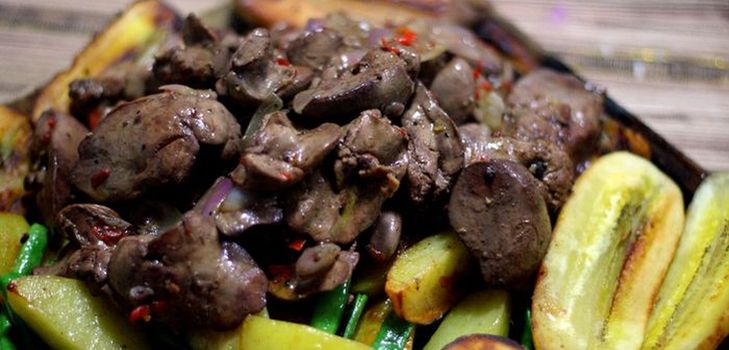 Recept för kycklinglever