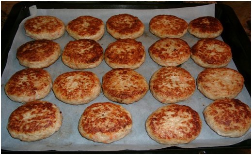 många cutlets