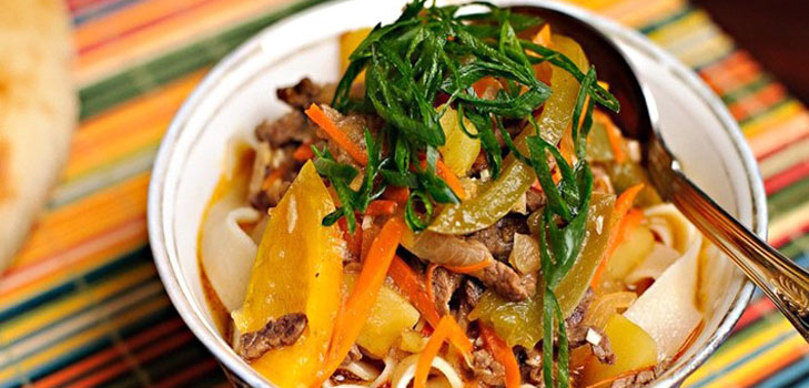 Lagman - recept i uzbekiska