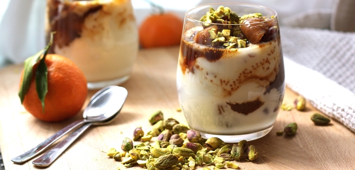 Enkel vanilj dessert för Alla hjärtans dag, recept