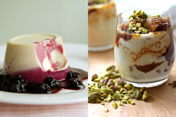 Enkel vanilj dessert för Alla hjärtans dag, recept