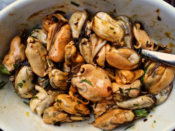 Marinerade musslor