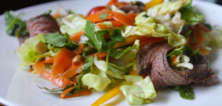 Kött på thailändska