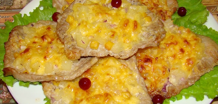 kött med ananas