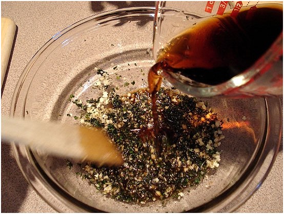 förbered marinade