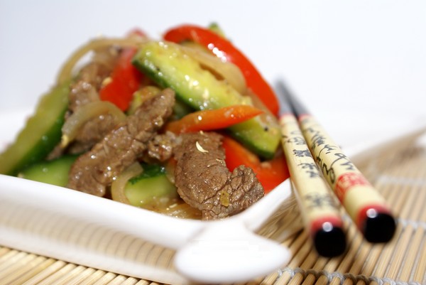 Gurkor på koreanska för vintern - recept med morötter, kött, utan sterilisering. Sallad av gurkor på koreanska för vintern med snabb matlagning