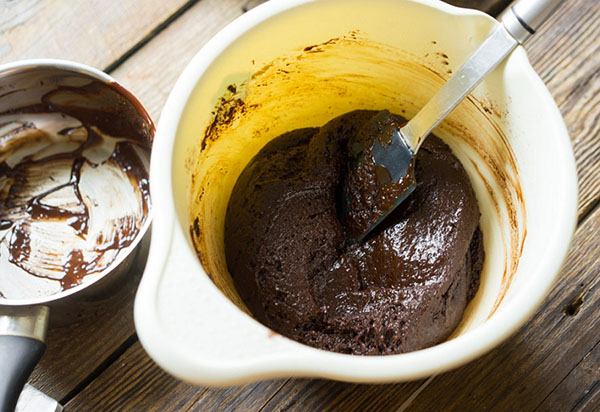 Ett enkelt recept: brownie, som smälter i munnen