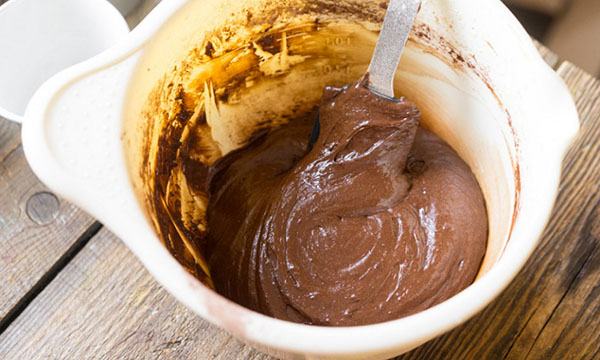 Ett enkelt recept: festliga chokladmuffins med ganash