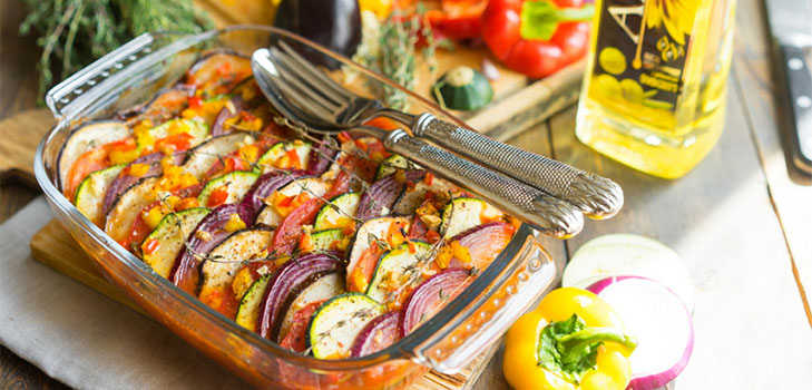 Ett enkelt recept: Ratatouille i kryddig sås