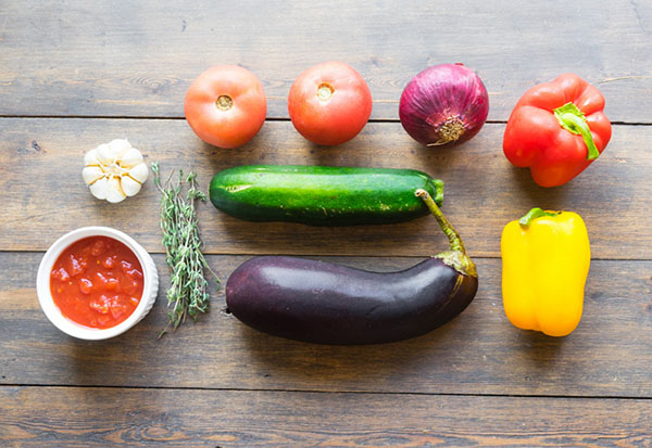 Ett enkelt recept: Ratatouille i kryddig sås