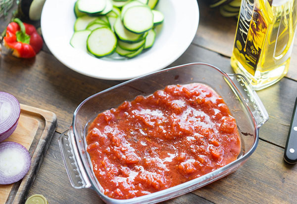Ett enkelt recept: Ratatouille i kryddig sås