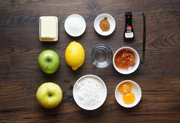 Enkelt recept på äppeltårta med kanel
