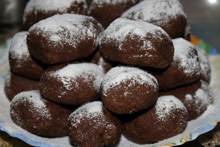 Glädje av söt tand: potatis kaka Glädje av söt tand: potatis kaka