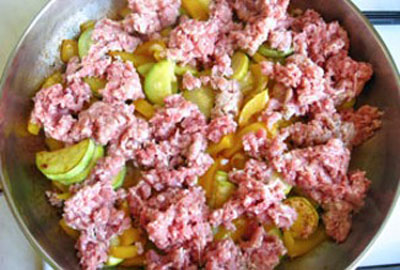 Stew of Zucchini - smaklig, användbar, billig