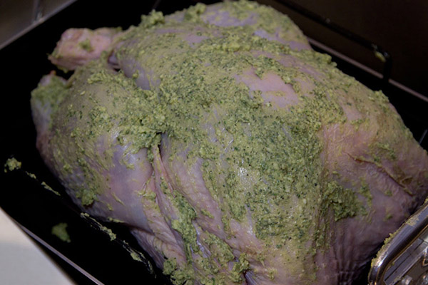 Turkiet recept på den nya 2017 Jul och - i ugnen, multivarka i en stekpanna med gräddsås och grönsaker