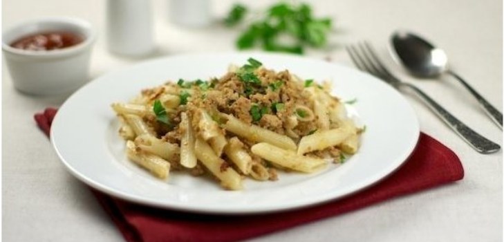 en tallrik pasta