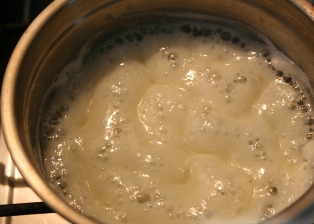 Recept för kondenserad mjölk