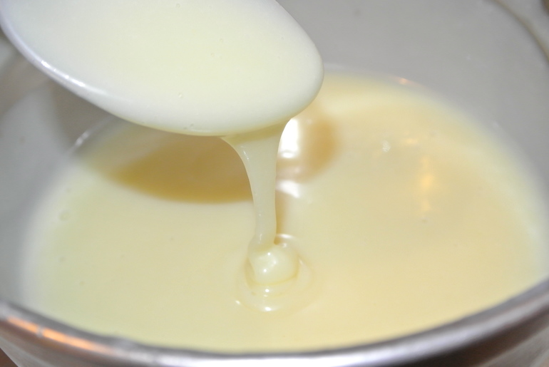 Recept för kondenserad mjölk