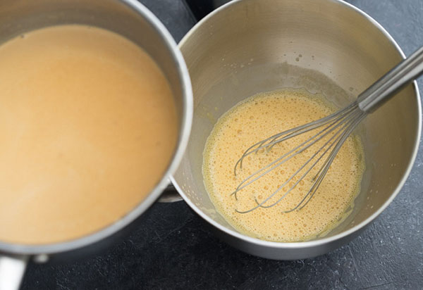 Recept på en utsökt hemlagad glass med karamell