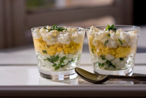 Mimosa sallad i Dukan stil