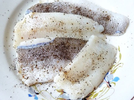 Fisk i smord mjölk