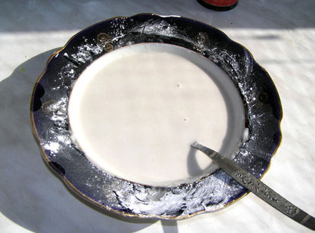 Fisk i smord mjölk