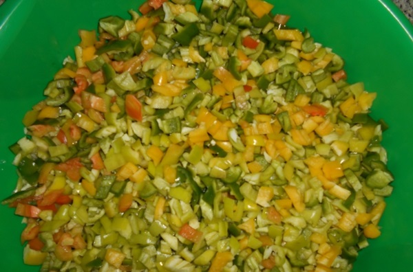 Tomat sallad för vintern