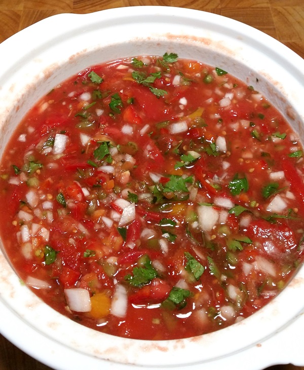 Tomat sallad för vintern